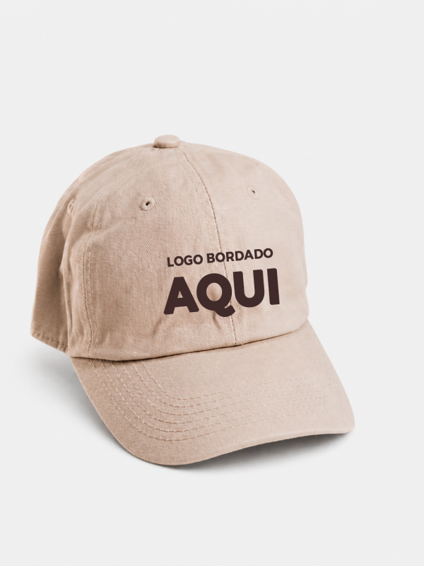 Gorra Bordada de Gabardina