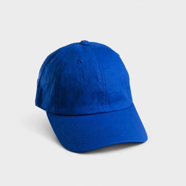 r-uniformes-Gorra-Bordada-gabardina-azul-rey Gorra Bordada de Gabardina