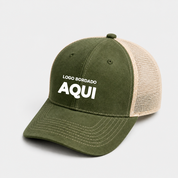 r-uniformes-Gorra-Bordada-gamuza-verde gorras bordadas para agroservicios en Guatemala